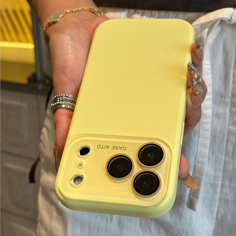 Официальный чехол для телефона из жидкого силикона для iPhone 17 Air 16 15 14 12 13 Pro Max Защита камеры Ударопрочный Конфетный Мягкий Матовый Чехол