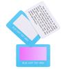 Eyewear Blue Light Detection Anti-Blue Light Test Card Test Light Glasses Accessories Card UV Test