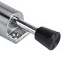 Non-Slip Rubber Tip Spring Loaded Door Stopper Zinc Alloy Adjustable Door Stop Kickdown Door Stop