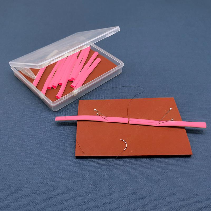 Микрохирургия Моделирование анастомоза конец в конец Кровяной сосуд 2 мм 5 мм Измерение Навыки наложения швов Модель Сосудистые упражнения