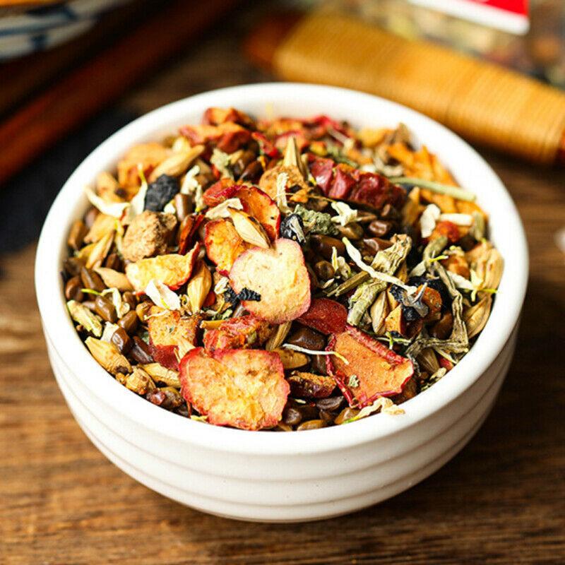 Чай из лопуха с семенами хризантемы и кассией, 150 г, травяной чай Ju Hua Jue Ming Zi Flower