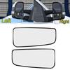 Compatible for F150 F250 F350 Rear View Reflector Glass Lens Wide Angles with Heating Anti Glare Waterproof Accessories
