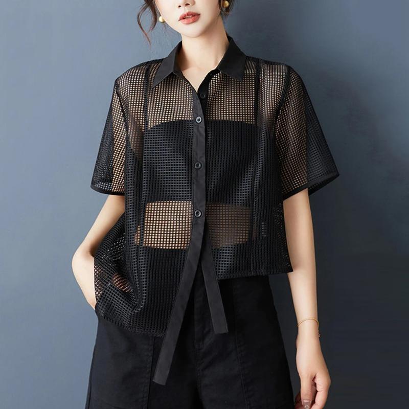 Xitao Женские рубашки с неровным вырезом ZMY1222