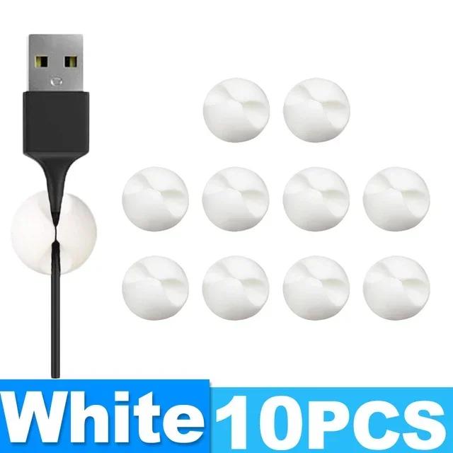 2/30 шт. Автомобильный USB-органайзер для кабеля, самоклеящийся кронштейн для кабеля, силиконовый фиксатор для кабельного хомута, автомобильный зажим для хранения, аксессуары