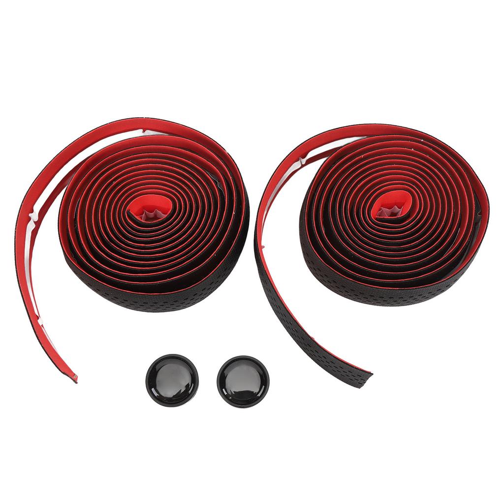 Рулевая лента Силиконовая рукоятка Велосипедные ручки Обертывания Нескользящие Впитывающие Пот Устойчивые к Грязи Намотка S