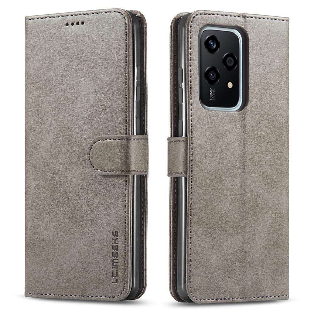 LC.IMEEKE Чехол для Honor 200 Lite Текстура теленка Магнитная застежка Подставка Чехол для телефона