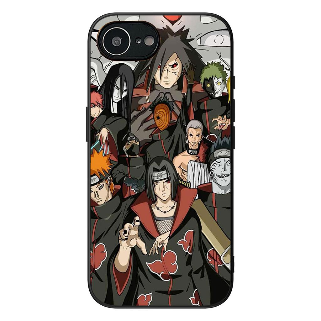 Akatsuki Narutos Itachi Uchiha Sasuke Pain Phone Case for Apple iPhone 12 13 Mini XS 11 Pro Max 7 8 Plus + XR 8+ X SE 2020 SE3