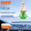 Diamond Pendant Car Essential Oil Aromatherapy - Long-Lasting Fragrance & Deodorizing Car Ornament