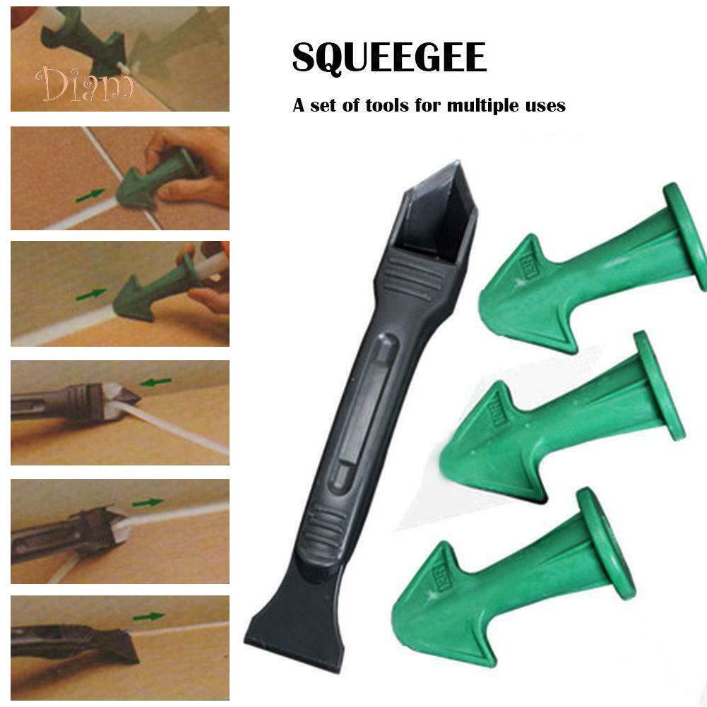 Diam Многоразовые силиконовые сопла 3 штуки + скребок для герметика