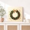 Pearl painting Christmas wreath art kit DIY handmade holiday home decor painting