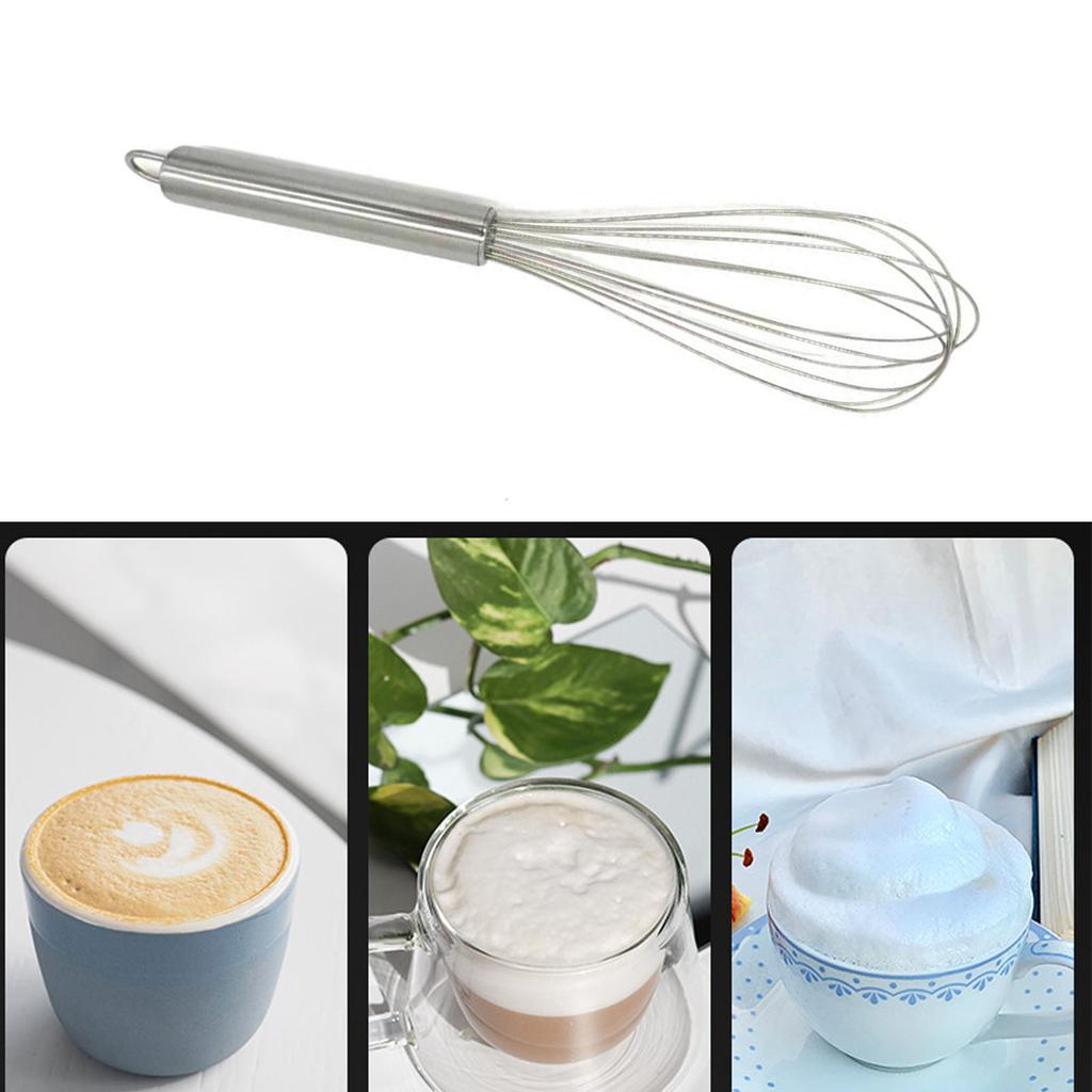 Маленький венчик для приготовления пищи из нержавеющей стали, ручной инструмент для взбивания и перемешивания