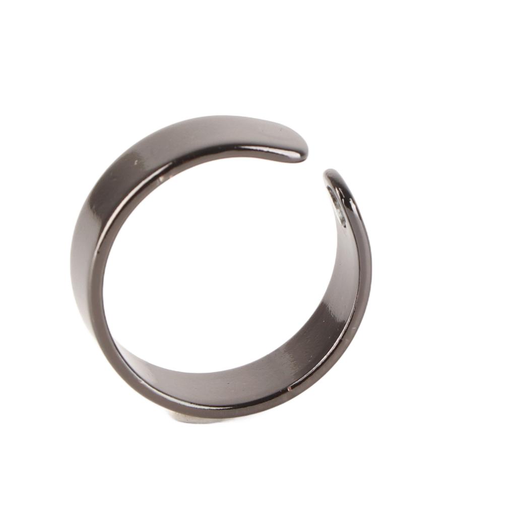 Открытое магнитное кольцо контроль аппетита снятие усталости безопасное простое магнитное медное кольцо для мужчин черное