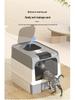 Large Enclosed UV-Sterilizing Cat Litter Box with Drawer