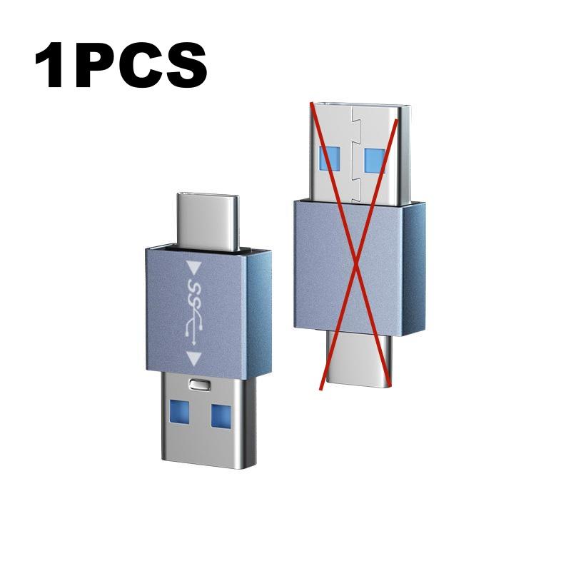 1 шт. Адаптер-конвертер Type-C на USB (папа) USB 3.1 на USB 3.0 OTG Зарядный адаптер Разъем для ПК, автомобиля, USB-планшета