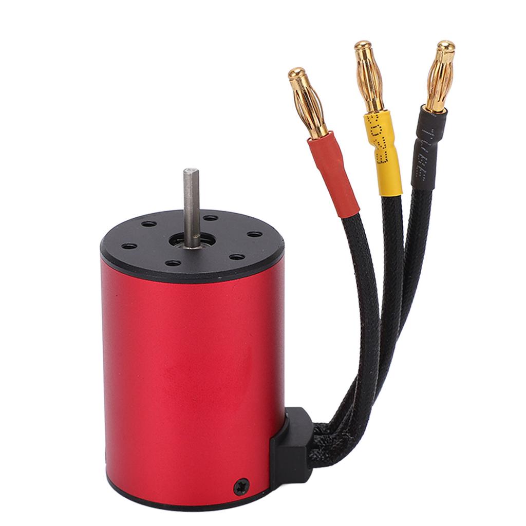 S3650 5200KV Brushless Waterproof Motor 4 Pole 12 Slot RC Car Motor Accessory for 110 Remote