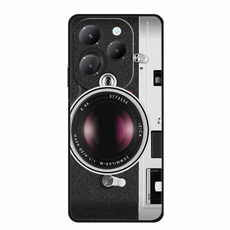 Для чехла Infinix Hot 40 Pro Животные Мягкий силиконовый ТПУ чехол Чехлы для телефона Для Infinix Hot 40i Hot40 X6837 Защитный Волк Коке