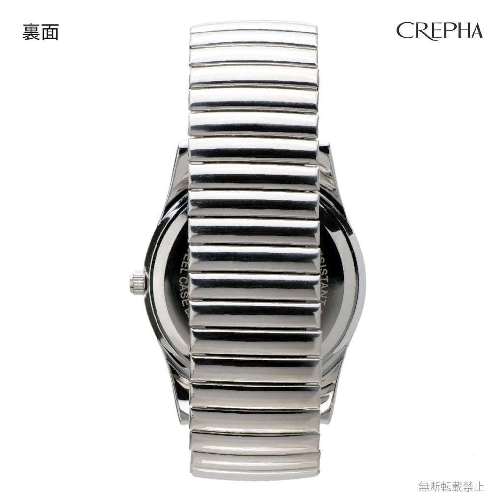 [Clefa] Наручные часы, аналоговые часы, водонепроницаемые, дата, меха, металлический ремешок, 190253, мужские, серебристые