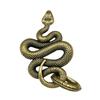 Copper Brass Mini Snake Antique Bronze Decor Figurines For Interior Decoration Desktop Ornament Pure Copper Miniatures Statue