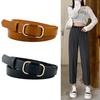 Sophisticated Women's Pu Leather Belt Smooth Closure Adjustable For Fashionable Wear