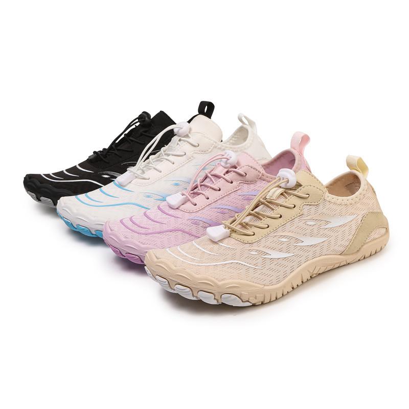 Новые мужские и женские уличные пляжные туфли большого размера, подошва с пятью пальцами, нескользящие, быстросохнущие, обувь для ходьбы в воде, для занятий фитнесом в помещении