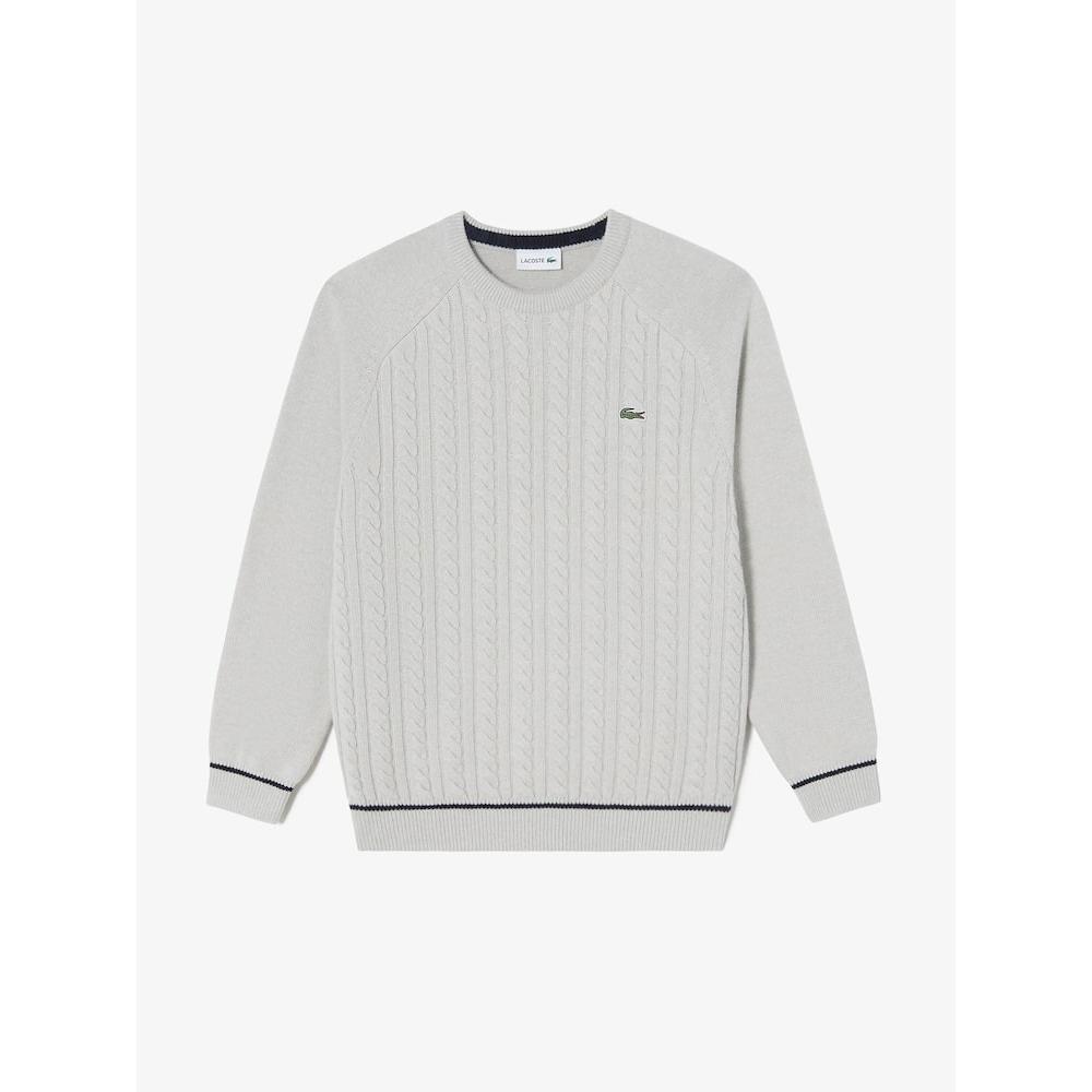 Lacoste Мужской круглый свитер S Cable Ah806e 54n Cca q2nAh806e 54nCca