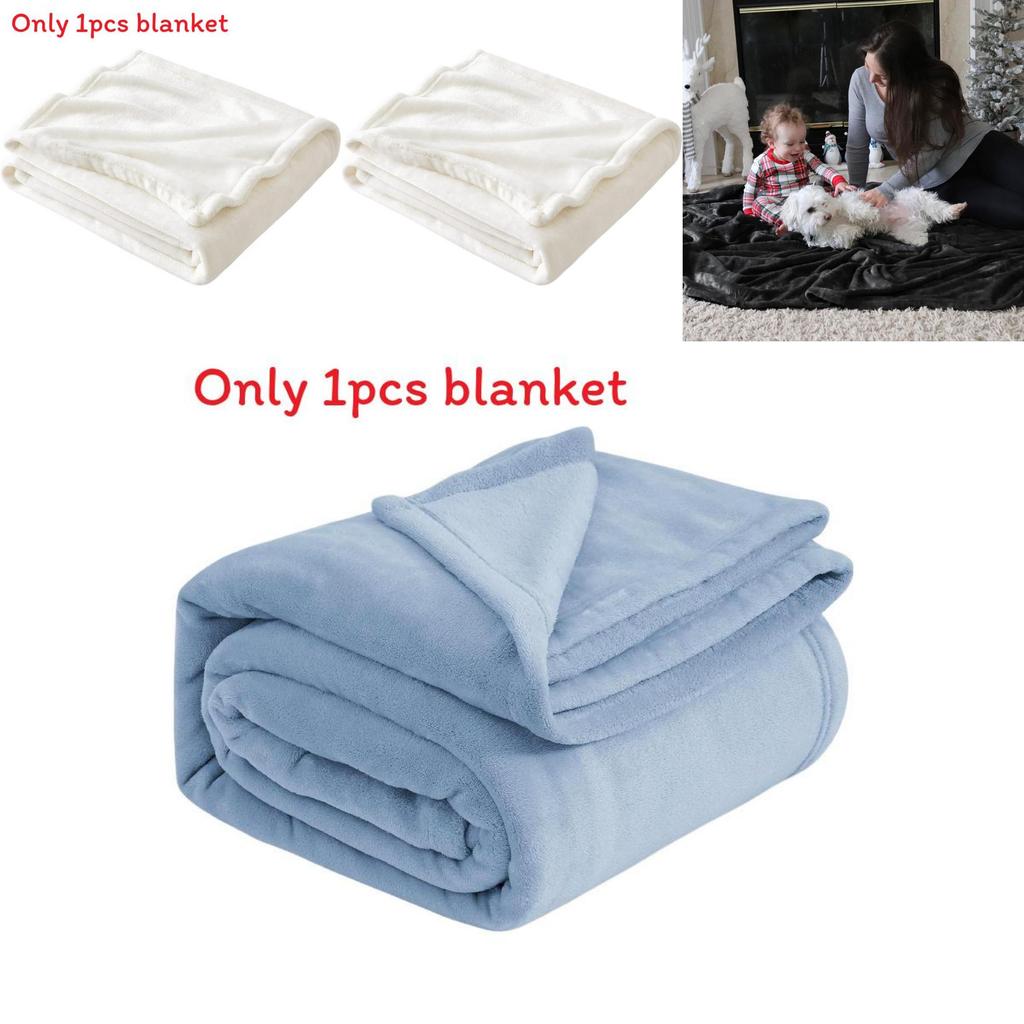 Плюшевое одеяло легкого дизайна для декора гостиной