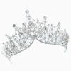 Bridal Crown Styling Wedding Accessories Handmade Wedding Rhinestone Marquise Korean New Style