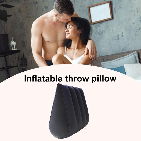 Sex Stuffed Pad Inflatable Triangle Pillow Armrest Edition Couple Sex Position Support Cushion Pad Rear-entry Pillow Adults Sex Product