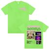 Rapper Mora Mirrodosis Tour 2025 Cover Tshirt Unisex Women Fashion Hip Hop Punk Pop Music T Shirts Summer Loose T Shirt Streetwear