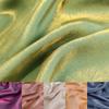 Colored Glass Silk Satin Gradient Fabric Dress Wedding Bright Glazed  Satin Hanfu Fabric Diy Mermaid Background Cloth Tablecloth