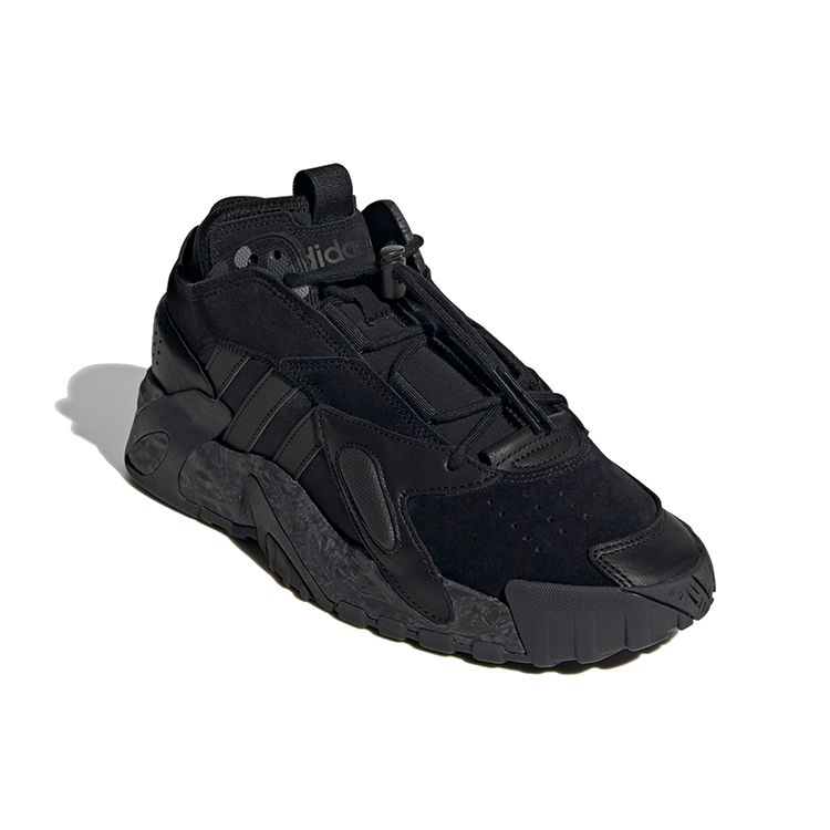 Adidas Originals Streetball Круглый носок Шнуровка Синтетическая кожа Дышащие Амортизирующие Прочные Низкие Баскетбольные кроссовки Унисекс FZ3581