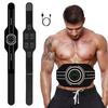 116 см EMS Тонизирующий пояс для живота Стимуляция мышц Тренажер для пресса USB Перезарядка Массажер для тела и талии Массажер для домашнего фитнеса