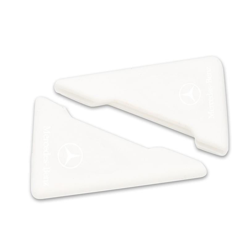 2 шт. Накладки на углы дверей автомобиля, защита бампера от ударов и царапин, наклейка для Mercedes-Benz C500 C200 C300 A B C E GLA CLA GLK GL ML GLE V177 W247 W176