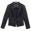 Wool Tailored Jacket 9 Gray Women Used