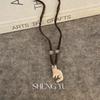 Retro Cat Necklace: Sweet, Childlike Charm In a Simple, Stylish Clavicle Chain
