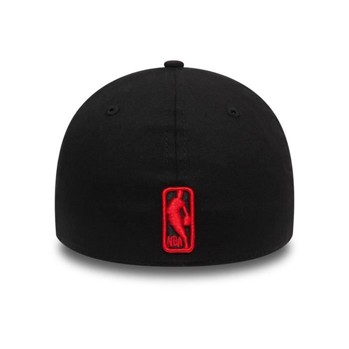 Casquette Stretch New Era 39Thirty - Chicago Bulls - Noir - Sportswear