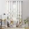 Пасторальные градиентные шторы с бабочками для спальни, гостиной, оконные шторы, жалюзи, кухня, домашний декор, шторы