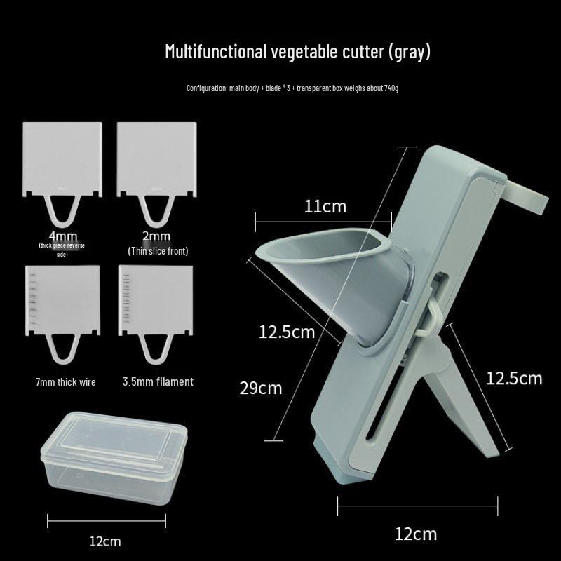 Многофункциональная овощерезка и терка - Инструмент для нарезки и шинковки картофеля
