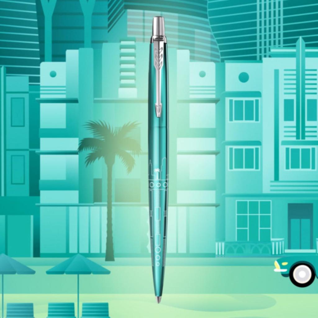 Parker Шариковая ручка Jotter Turquoise CT Special Edition 2221607