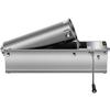 Sausage Stuffer Machine 7L Stainless Steel Sausage Filler Horizontal Manual Sausage Meat Stuffer Machine for Making Hot Dog Sausages Bratwurst