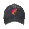FIRE LION LOGO WASHED COTTON BASEBALL CAP UNISEX ADJUSTABLE FIT CLASSIC STYLE OUTDOOR CASUAL HAT FOR Unisex AND Women