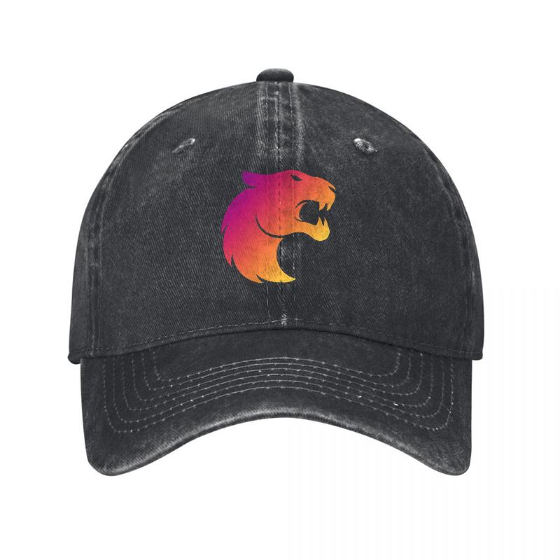 FIRE LION LOGO WASHED COTTON BASEBALL CAP UNISEX ADJUSTABLE FIT CLASSIC STYLE OUTDOOR CASUAL HAT FOR Unisex AND Women