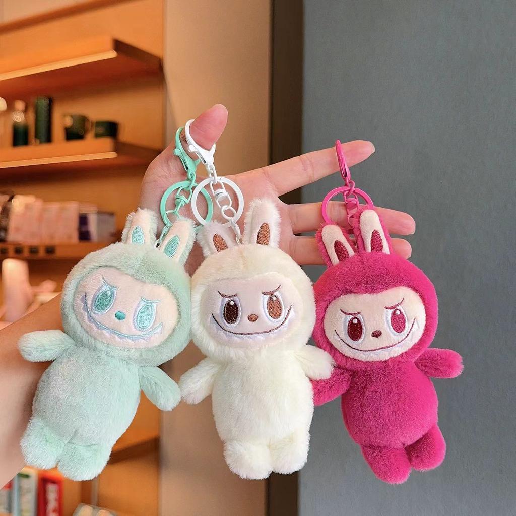 Cute Pendant Plush Doll Girl Heart Bag Keychain Gift Doll Grabbing Machine