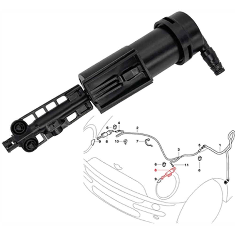 Car Left Headlight Washer Pump For Mini Cooper Hatchback/Convertible 61677147047