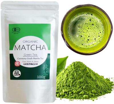 Otsuka Green Tea Co Органический порошок матча Сертифицирован JAS Японский внутренний 100 г пакетик С 1869 года