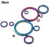 Fishing Rod Ring Black Yellow Fishing Magnetic Ring