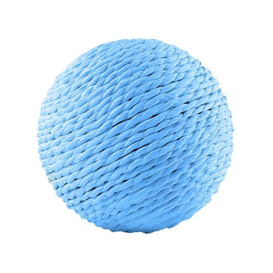 Cat Sisal Ball Interactive Cat Scratching Ball Toy Natural Sisal Scratcher Ball with Sound for