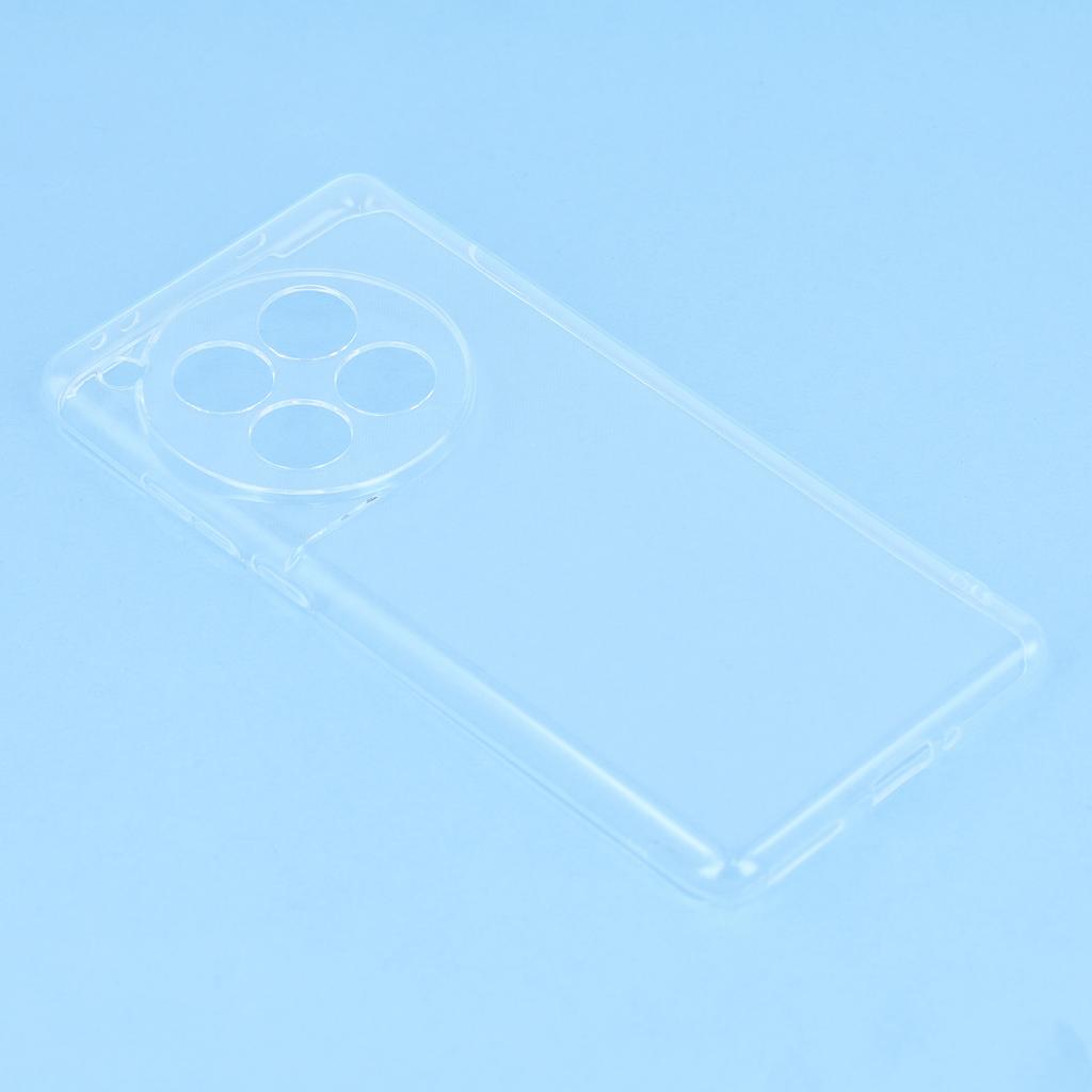 UNITHIN For OnePlus 12 5G Case Ultra Thin 0.7mm Clear TPU Anti Drop Phone Cover Precise Cutouts