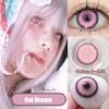 Mill Creek Cosplay Contact Lens with Grade Anime Eyes Mimic Semi-Coverage Contact Lenses 14.5mm Six Month Use