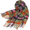 Lochcarron Lambswool Tartan Check Scarf of Made In UK Large, 100% (Bruce Kinnaird), Scotland,